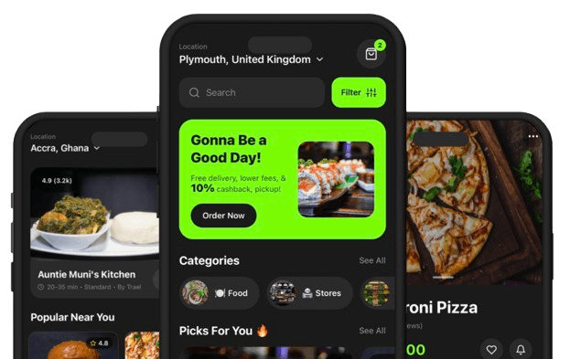Trael Delivers Merchant Dashboard - Manage orders and track revenue